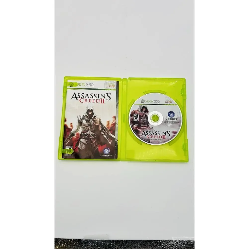Assassin's Creed II Xbox 360 Complete CIB Tested Works Very Good Condition